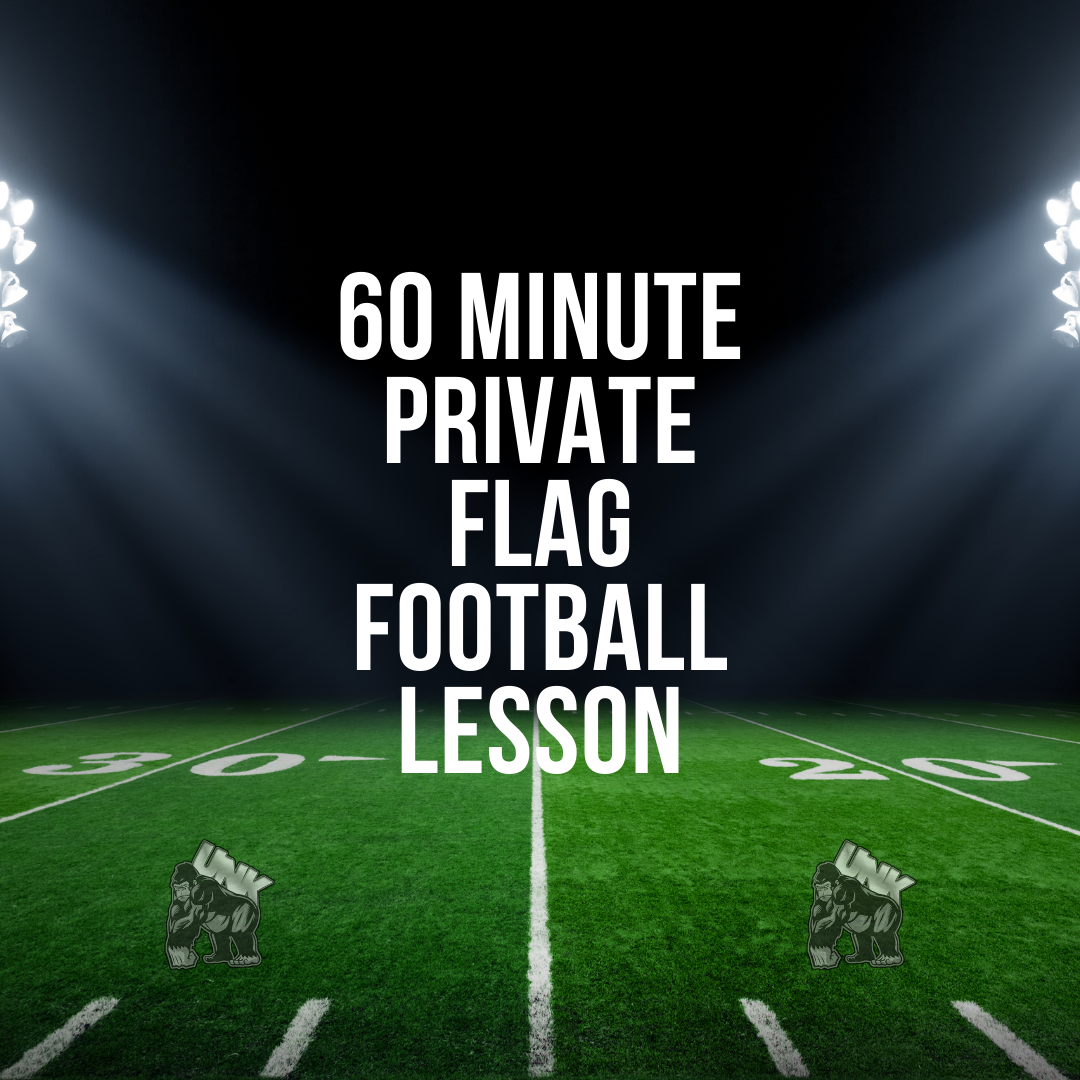 Flag Football Private Lesson- 60 min