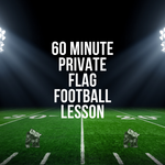 Flag Football Private Lesson- 60 min