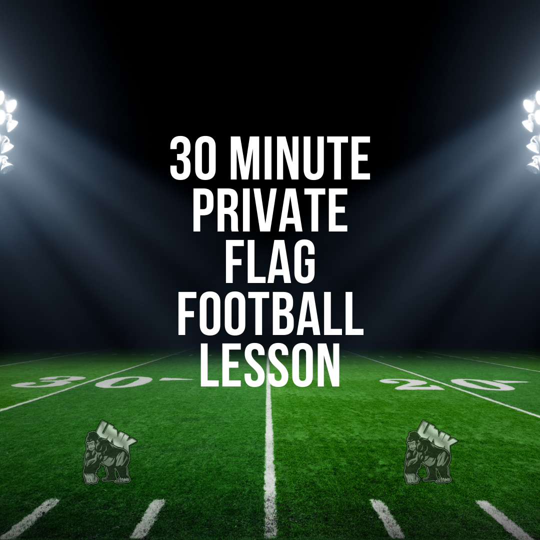 Flag Football Private Lesson- 30 min